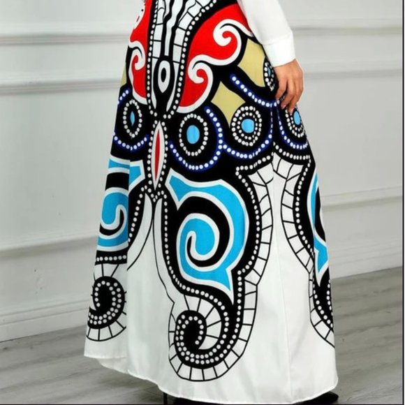 Butterfly Maxi Dress 2x NWOT - Picture 3 of 9